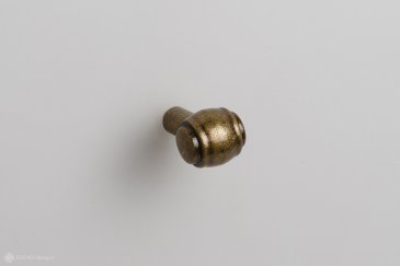 Bamboo мебельная ручка-кнопка старинная латунь