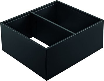 AMBIA-LINE рама для LEGRABOX ящик с высоким фасадом, сталь, от НД=270 мм, ширина=242 мм, терра-черный