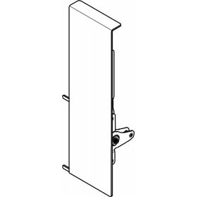TANDEMBOX заглушка держателя фасада, высота D, для высокого внутреннего ящика со вставкой, белый, правый, для TANDEMBOX intivo