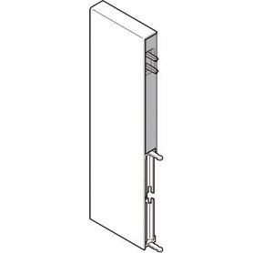 TANDEMBOX intivo, крепление передней панели д/релинга, высота D(224мм), черн., прав.
