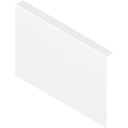 AMBIA-LINE адаптер для задней стенки из ДСП для LEGRABOX с высоким фасадом, высота C, белый шелк, 218 мм