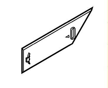 TANDEMBOX, заглушка без лого, серая, лев.