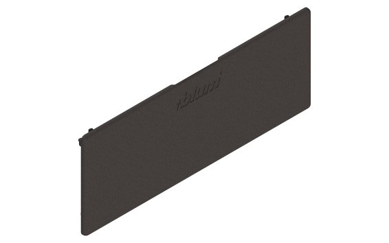 LEGRABOX заглушка, внутри, высота N, прямоугольная, симметрич., гавана коричневый