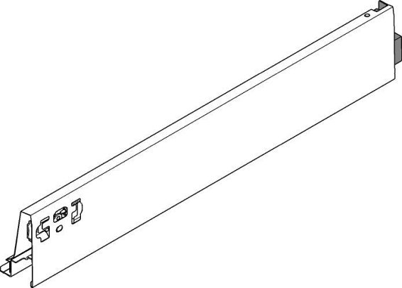 TANDEMBOX intivo/antaro, царга М 83/270мм, серая, прав.