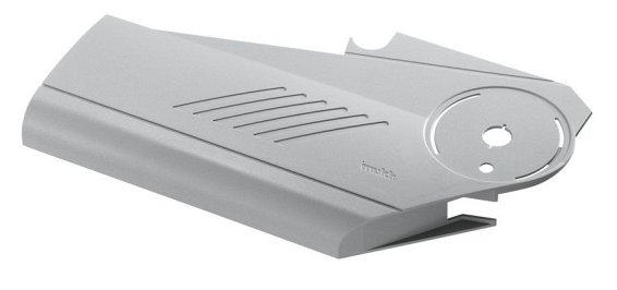 AVENTOS HS, заглушка основная серая, прав.