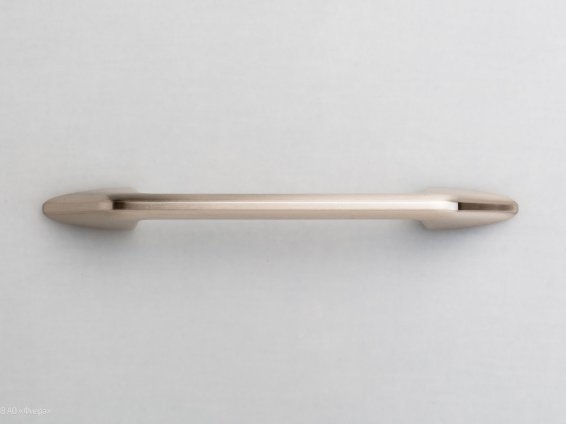 Quadra мебельная ручка-скоба 128-160 мм нержавеющая сталь