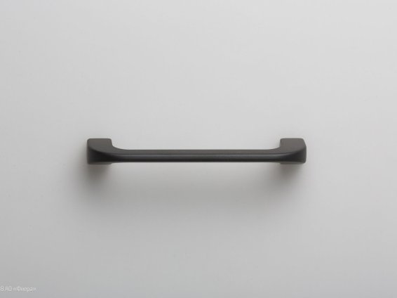 Clip мебельная ручка-скоба 96 мм черный матовый