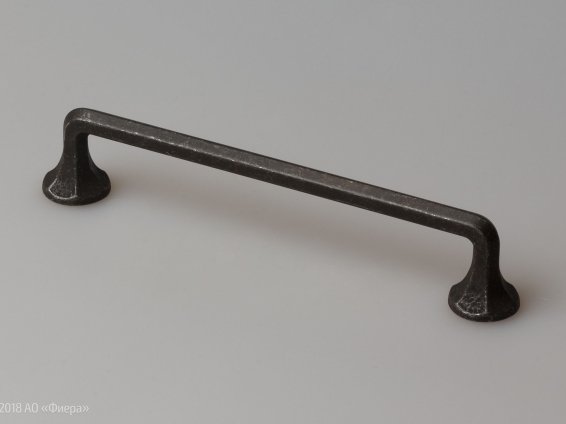 WMN826 мебельная ручка-скоба 160 мм черное железо