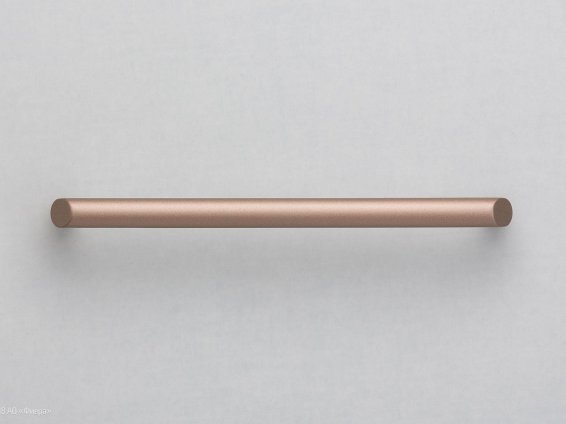 1457 мебельная ручка-скоба 160 мм коричневая