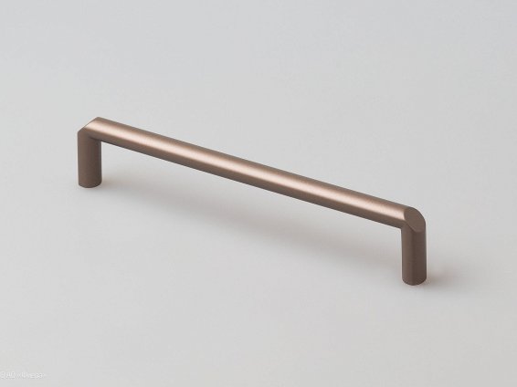 1457 мебельная ручка-скоба 160 мм коричневая