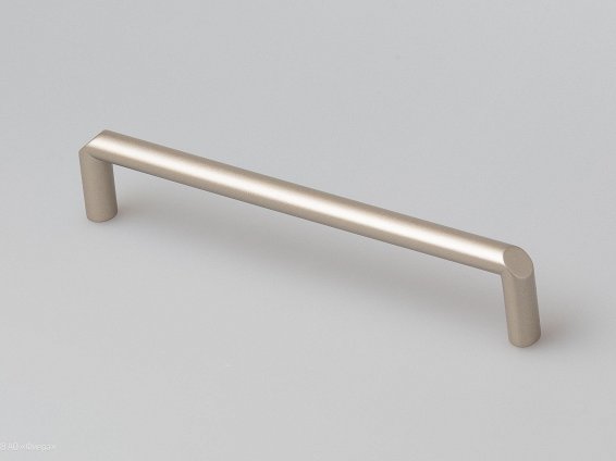 1457 мебельная ручка-скоба 160 мм никель сатиновый матовый