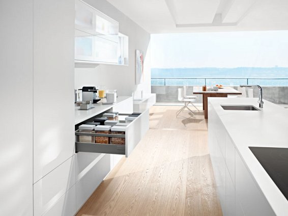 Ящик TANDEMBOX antaro TIP-ON BLUMOTION (высота C 192, глубина 400 мм, 10-30 кг), крепление INSERTA, серый орион